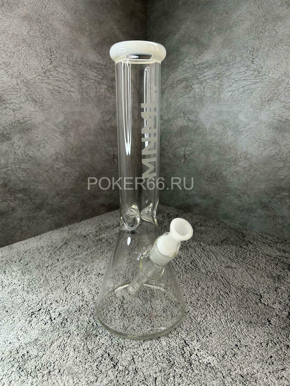 Бонг MNML "Triangle 35" белый 7мм Бонг MNML "Triangle 35" белый 7мм