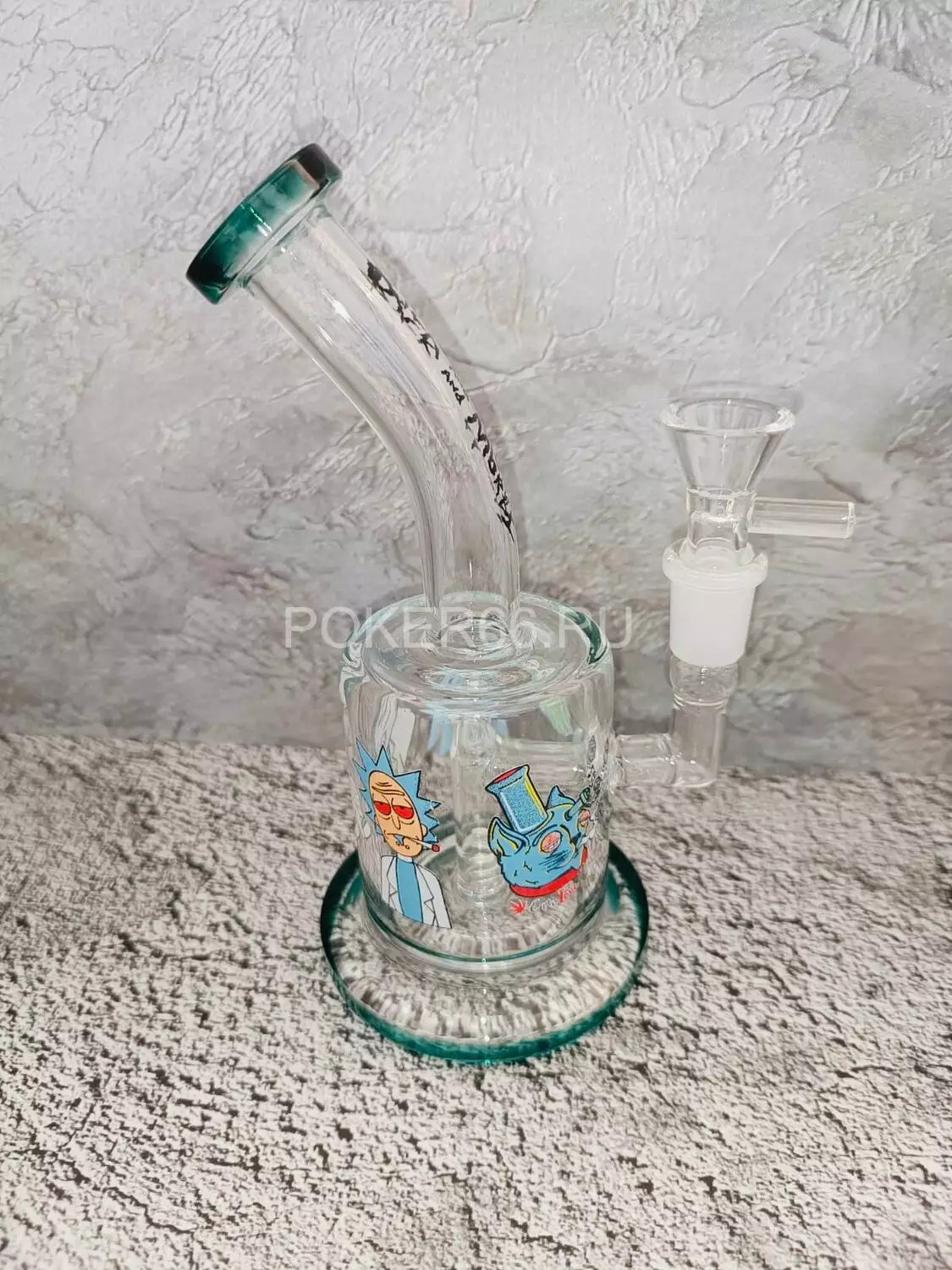 Бонг Rick&Morty Bubbler 1xDrum Percolator Бонг Rick&Morty Bubbler 1xDrum Percolator