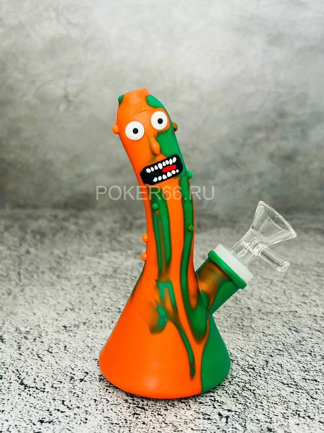 Бонг Silicone Pickle Rick Бонг Silicone Pickle Rick