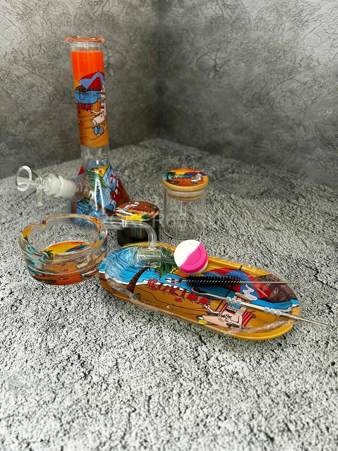 Подарочный набор Бонг "Beaher" Подарочный набор Бонг "Beaher"