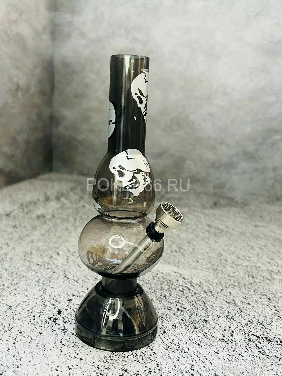 Бонг Череп с гриндером Бонг Череп с гриндером