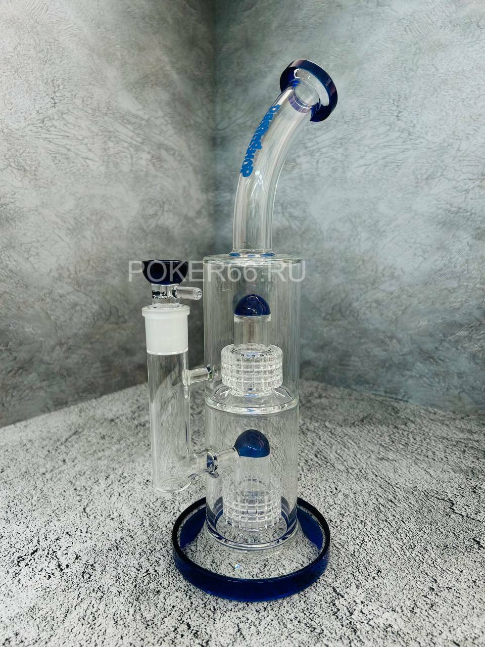 Бонг Rastashop Double Shower Head Bend Percolator Бонг Rastashop Double Shower Head Bend Percolator